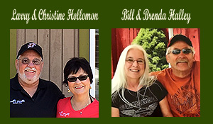  Larry & Christine Hollomon Owners of Peaceful Pines RV Park & Campground